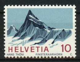 1966, Sondermarke Schweizer Alpen ** (2)