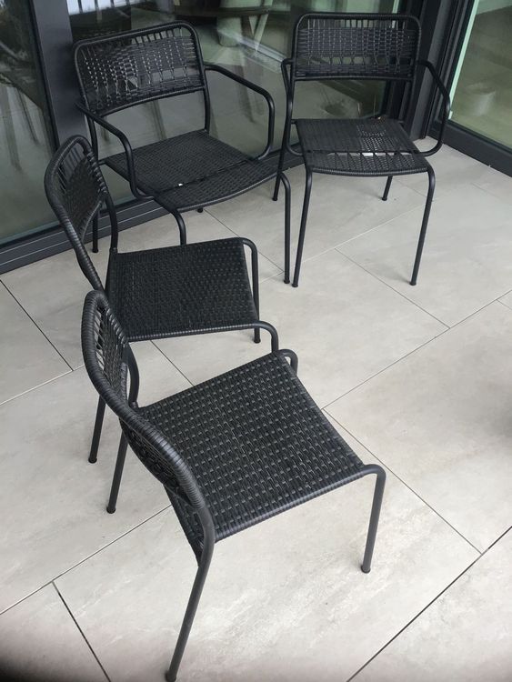 2 Gartenstühle, IKEA Viholmen Art. Nr. 204.633.01 Kaufen auf Ricardo