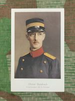 Postkarte Kommandant der 5. Division, Oberstdivisionär Stein