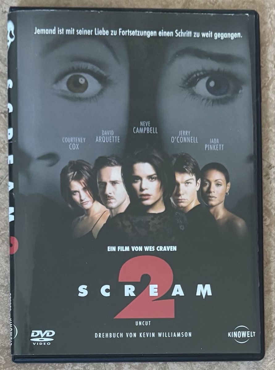 Tutti i DVDs: SCREAM 2 – Nuovo (secondo la descrizione) da Dietikon venduto da AndreaSch01