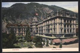 Interlaken, Hotel Metropole mit Bergpano