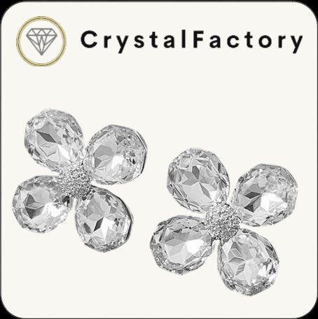 Orecchini pendenti & Orecchini a lobo: Crystal Blume, Ohrstecker – Nuovo e nell'imballaggio originale da Bottenwil venduto da anh_5brz