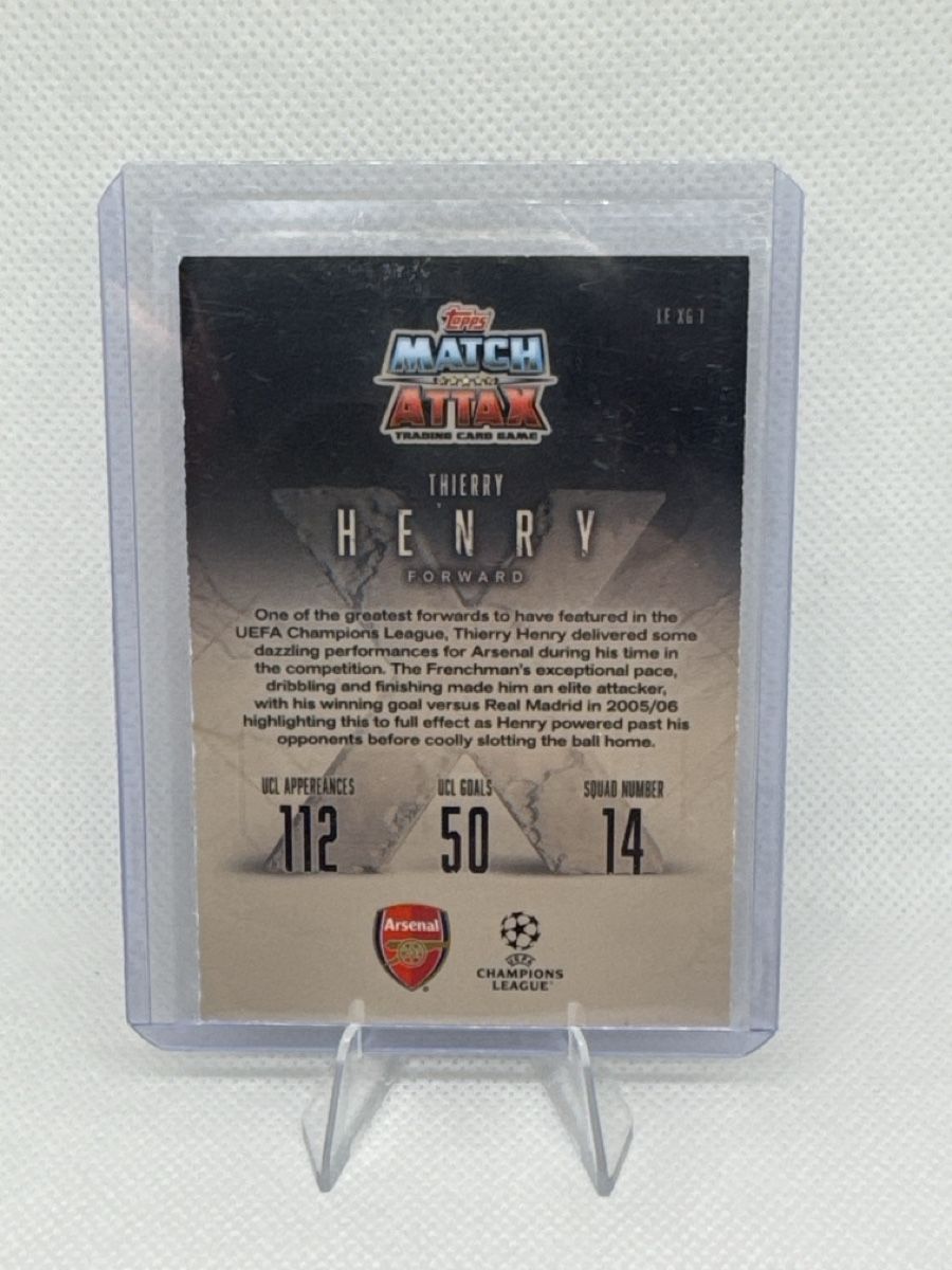 Topps Carte collezionabili: GREATS LIMITED EDITION THIERRY HENRY – Nuovo (secondo la descrizione) da Muolen venduto da Pelon1 1