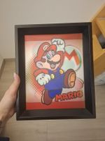 Cadre lenticulaire Mario et Yoshi, décoration gaming !