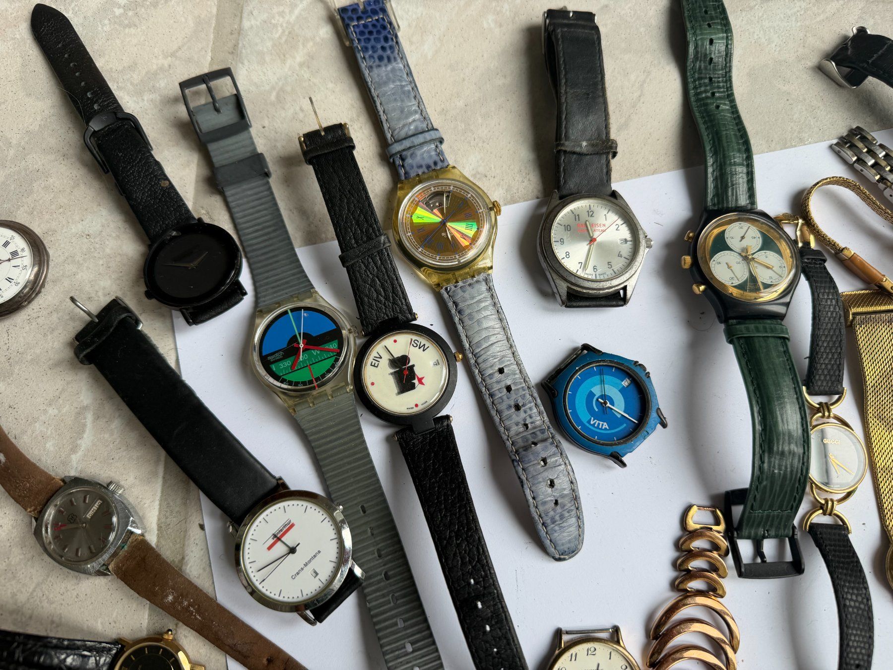 Orologi: Lot Armbanduhren – Difettoso da Worblaufen venduto da chronyves 4