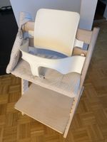 Stokke Tripp Trapp Hochstuhl mit Babyset+Sitzpolster
