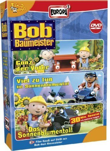 Tutti i DVDs: Bob der Baumeister: 3er DVD Box – Nuovo e nell'imballaggio originale da Steinhausen venduto da Vilivinili