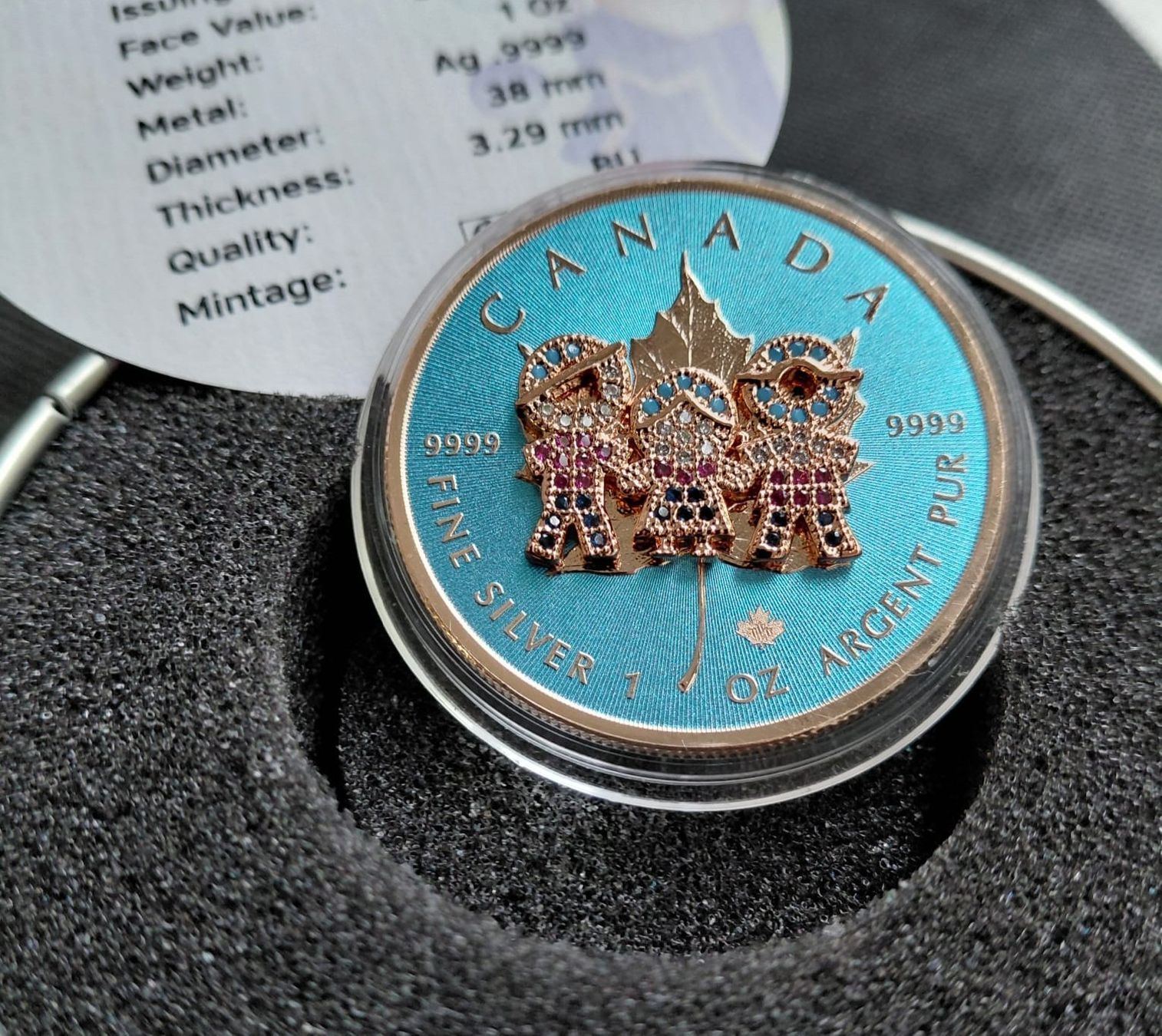 Alle Münzen: 1 OZ Silber Maple Leaf Canada 2019 Auflage: 500 – Neu (gemäss Beschreibung) aus Weinfelden von shopping-island