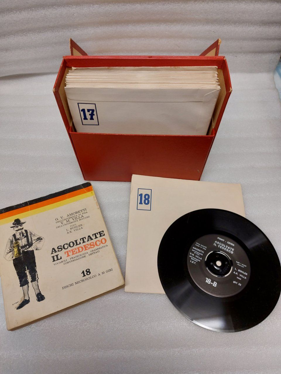 Vinyles: Ascoltate il Tedesco - Vinile Super raro. Completo – D'occasion à Pambio Noranco par TREBORLOP