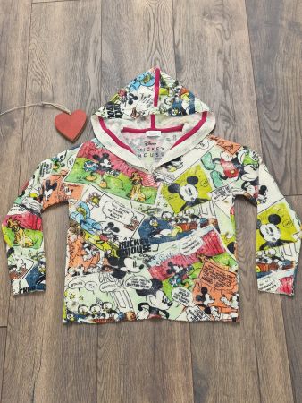 Merinowolle Mickey Mouse Pullover Gr 34 Disney wie neu
