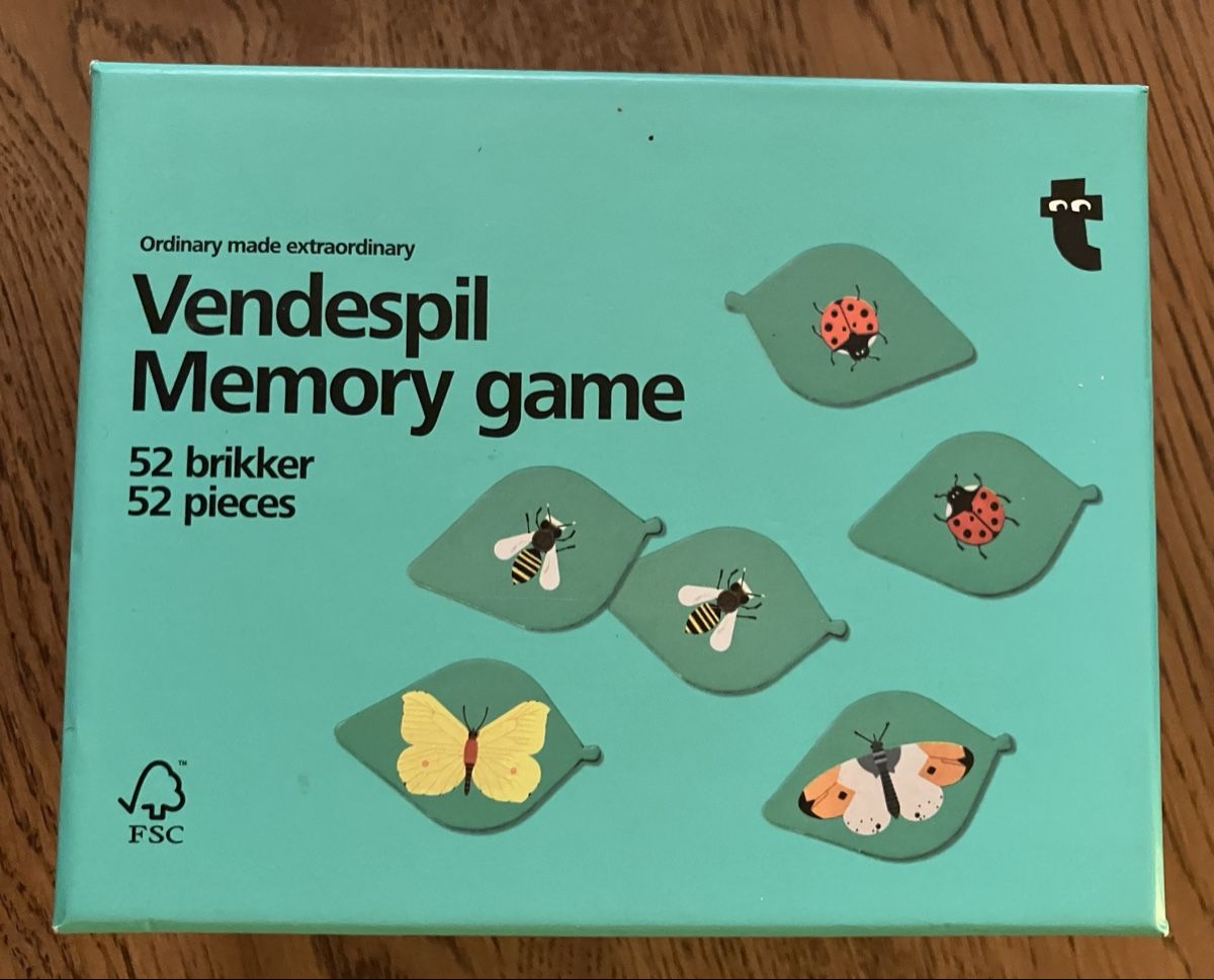 Spiele: Memory Insects – Gebraucht aus Zürich von juliearlt