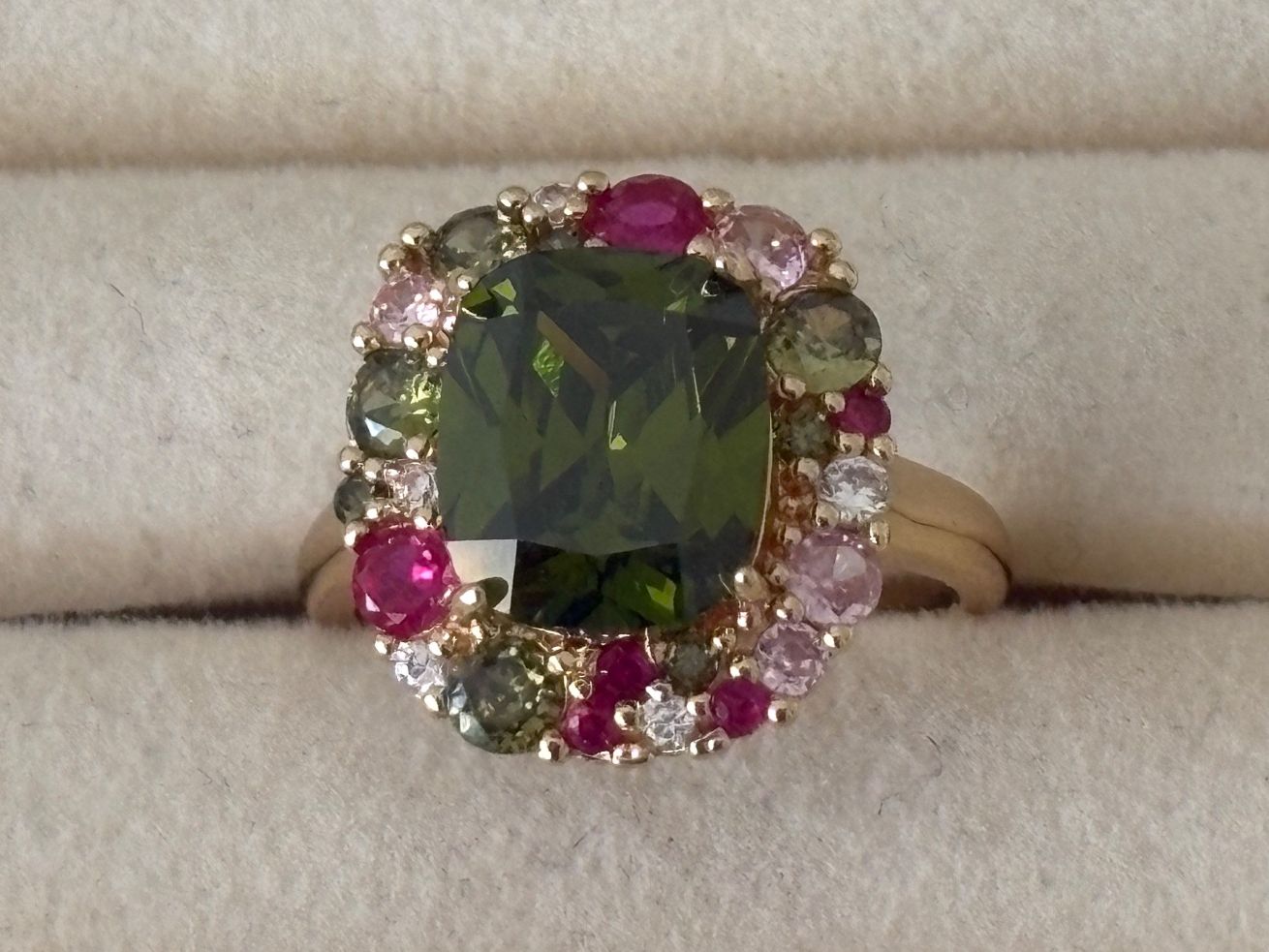 Bagues: Luxus Elegante Gr.19/9 Ring Farbe: Gold Multicolore – Neuf (Voir description) à Biel-Bienne par Roserosse13 1