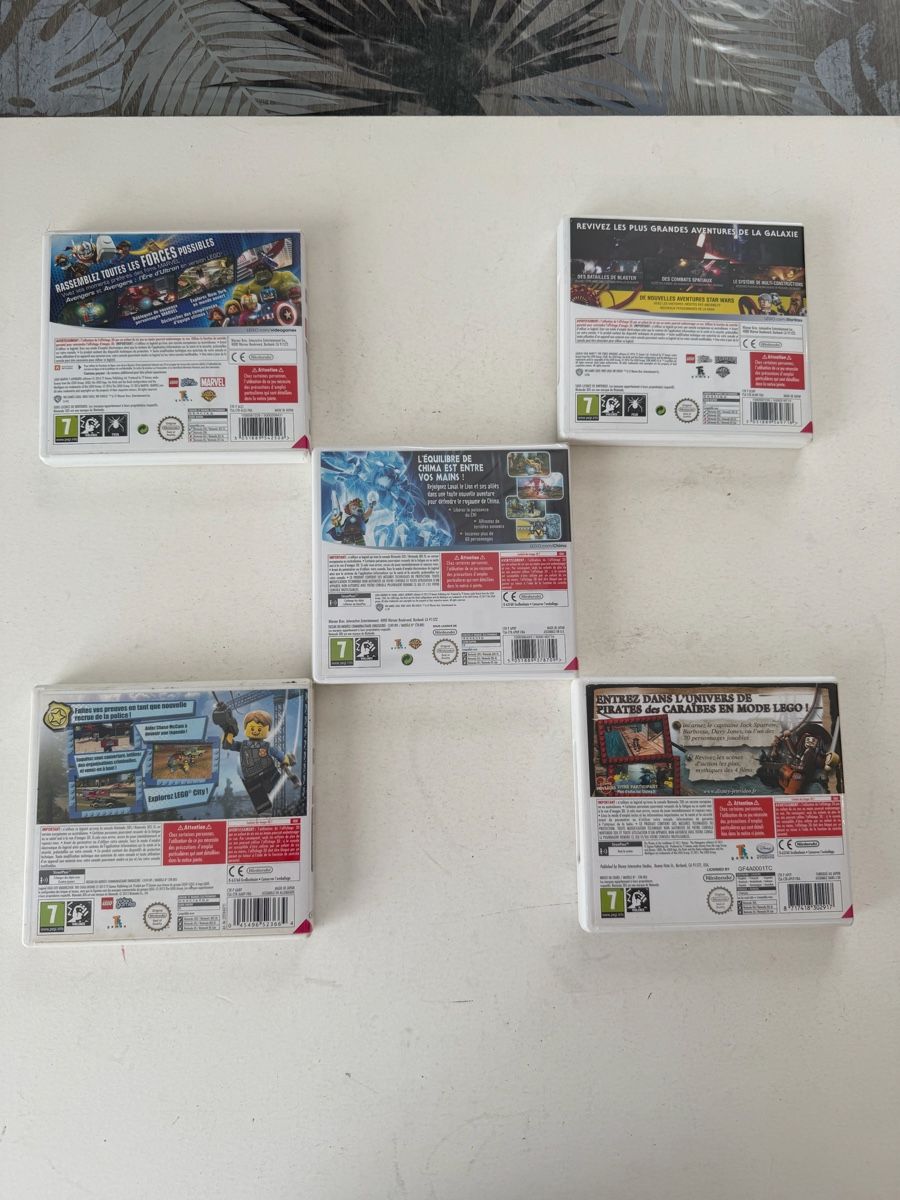 Lego Spiele: Lot 5 jeux Lego Nintendo 3DS – Gebraucht aus Genève von sho_67qj 1