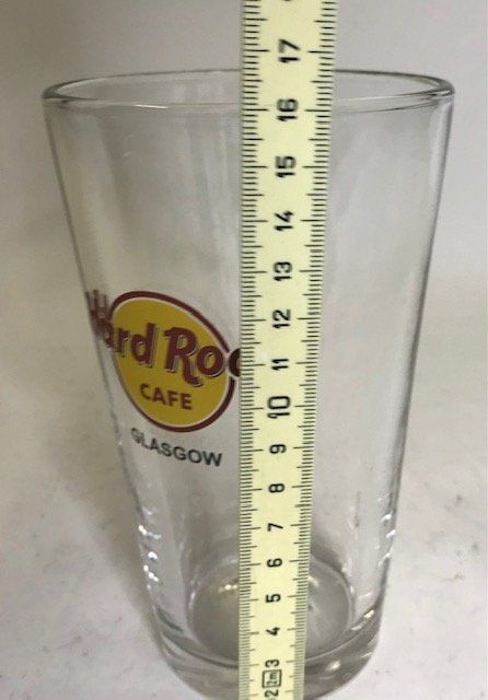 Hard Rock Cafe Bicchieri: grosses Trinkglas Hard Rock Cafe Glasgow – Usato da Zürich venduto da gigimai67 3