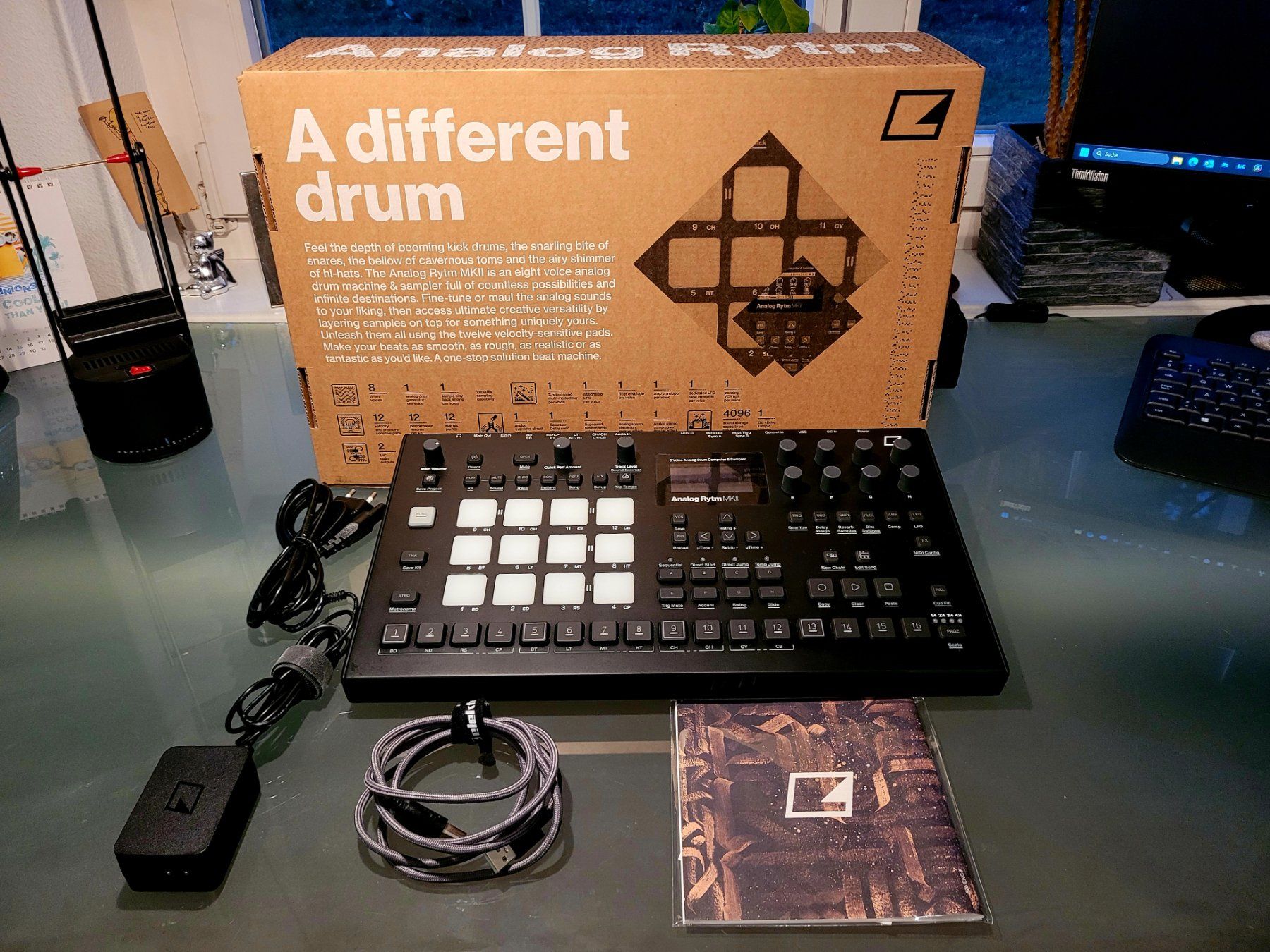 Elektron Instruments de musique: Elektron Analog Rythm Mk2 black Hybrid Drummachine – Neuf (Voir description) à Jona par hschiman1967 2