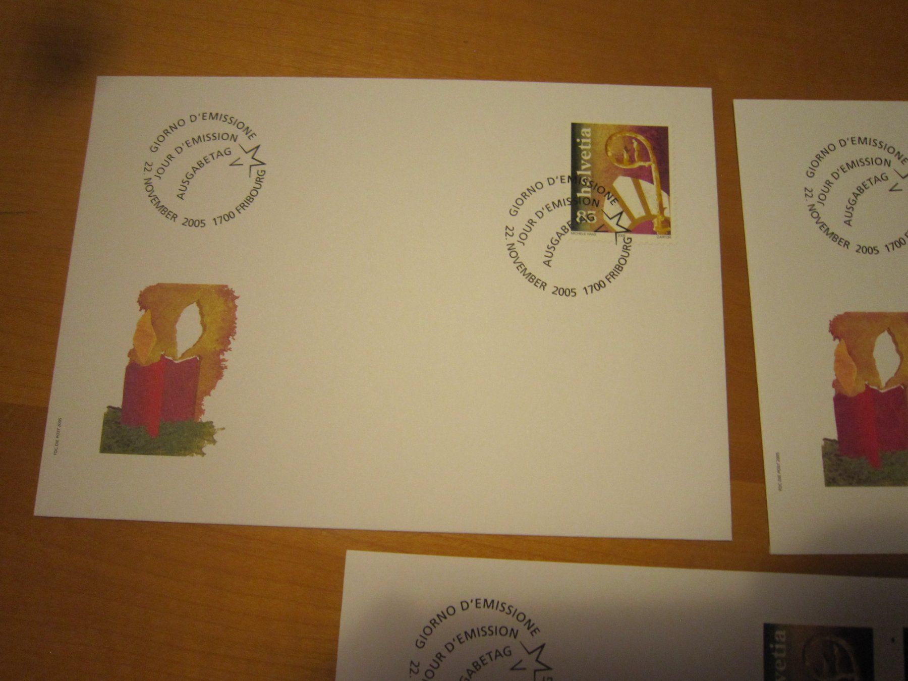 Tutti i francobolli: CH 2005 FDC Serie und einzeln NUR 75 RP – Usato da Gordola venduto da Polentaefung 3