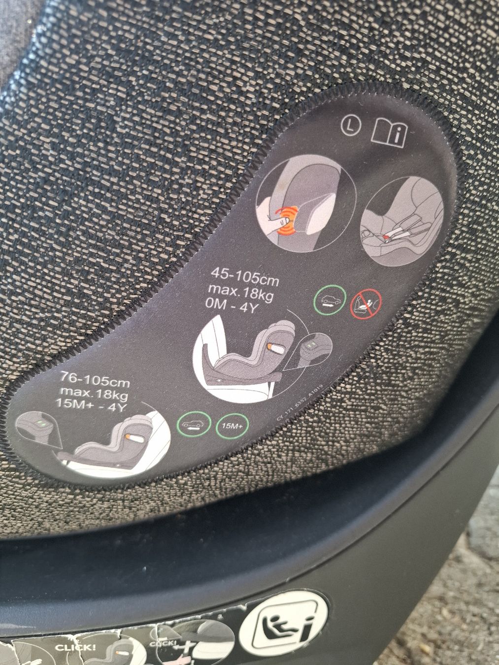 Cybex Seggiolini per auto: Kindersitz Cybex Isofix UNFALLFREI – Usato da Starrkirch-Wil venduto da Sebio01 2