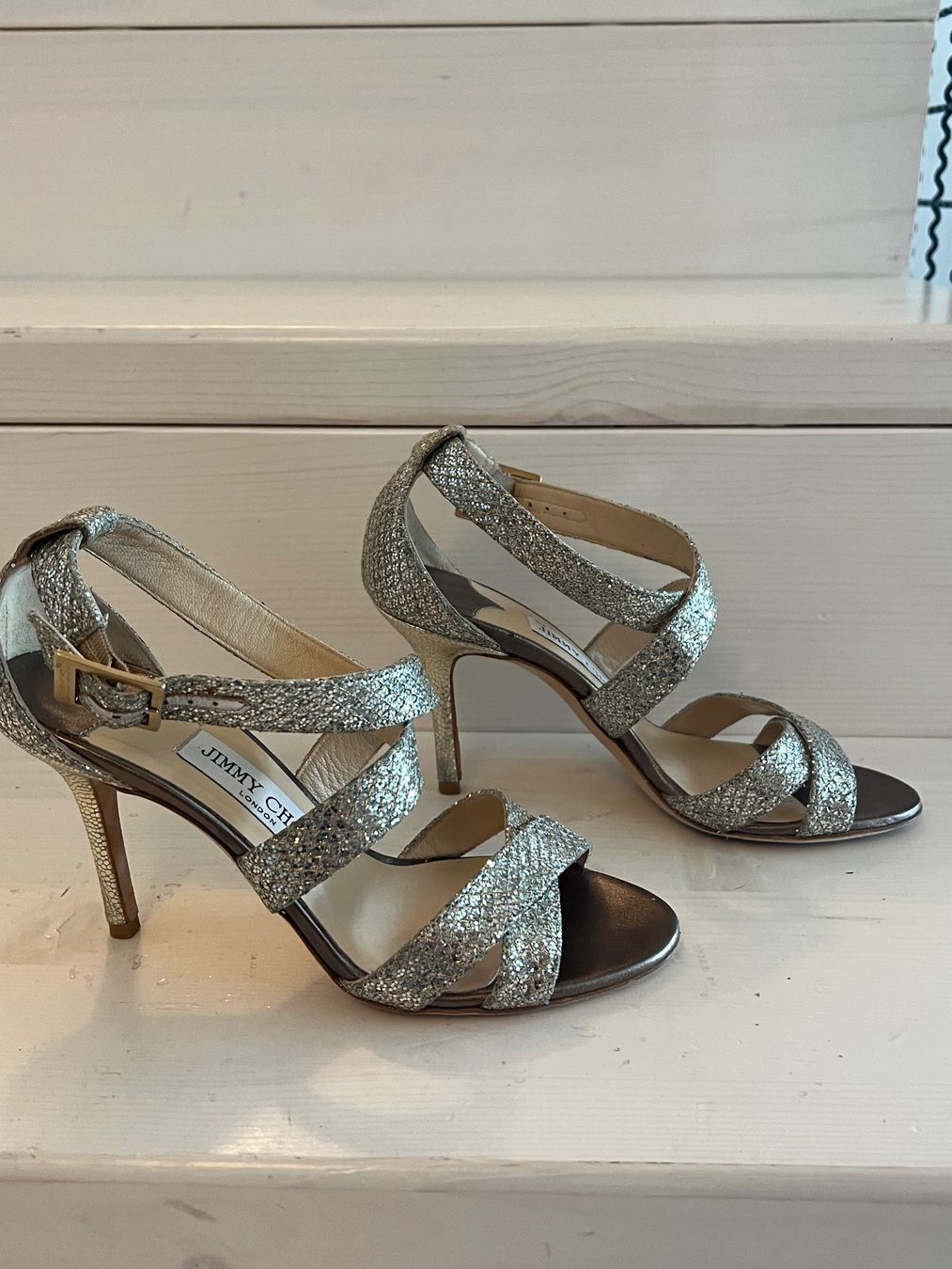 Jimmy Choo Scarpe da donna: Jimmy Choo Pumps mit Glimmer – Usato da Hausen AG venduto da Jean1968 2