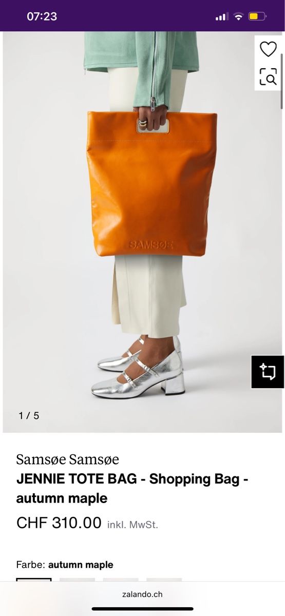 Borse da donna: Komplett neue Samsoe Tasche Neuwert 310.- – Nuovo (secondo la descrizione) da Böttstein venduto da SchochSeferSales 1