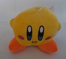 Kirby Plüschfigur - Gelb - Plüschtier / Stofftier - MER1