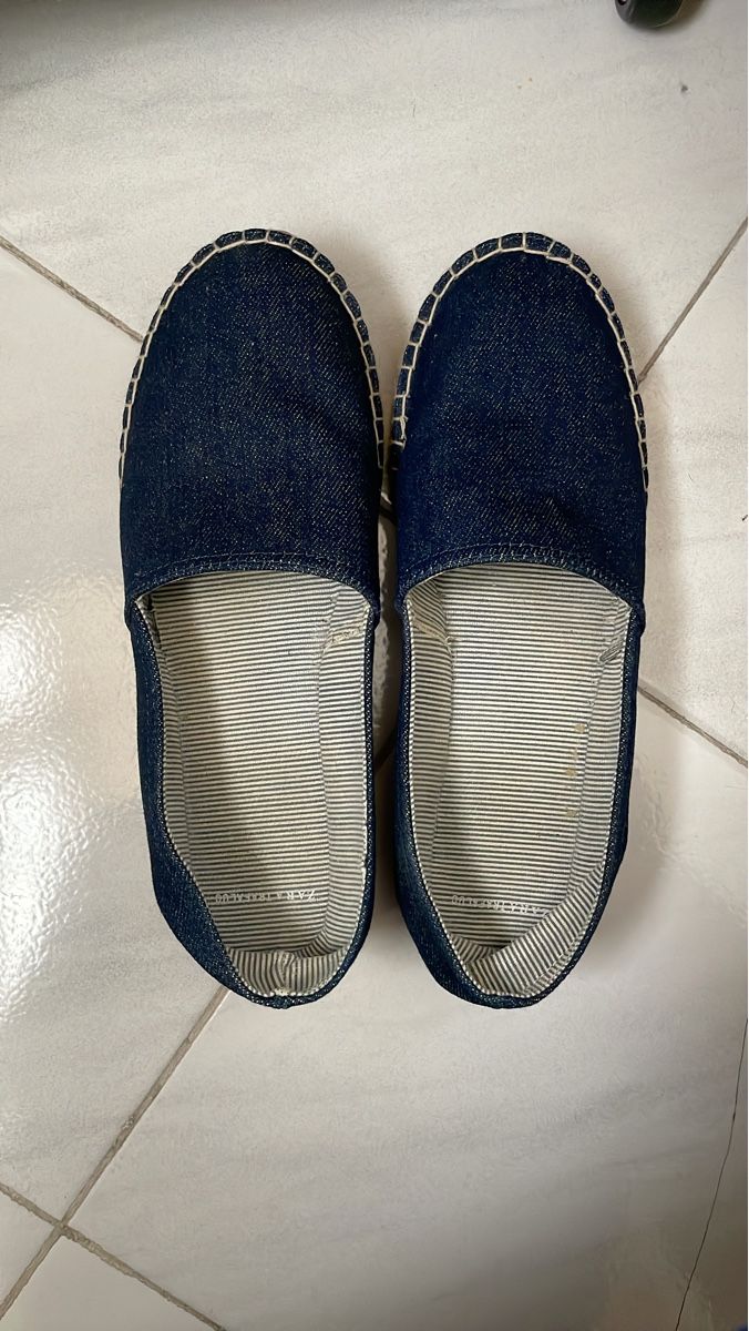 Zara Scarpe da donna: Zara Denim Espadrilles, Size 38 – Usato da Zug venduto da Fashionaddicted.-