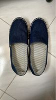 Zara Denim Espadrilles, Size 38