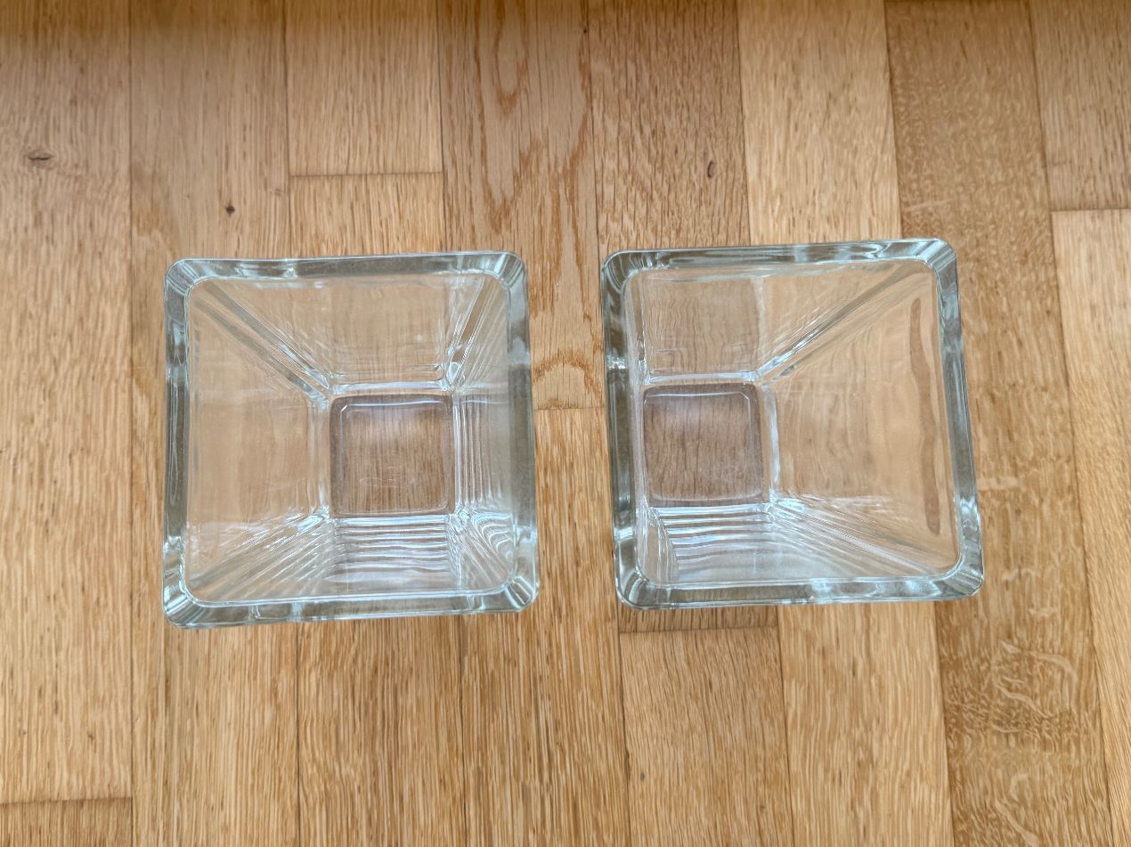 Vasi & Recipienti: Glasvasen (2x) für Blumen oder Dekoration – Usato da Baden venduto da polveres 2