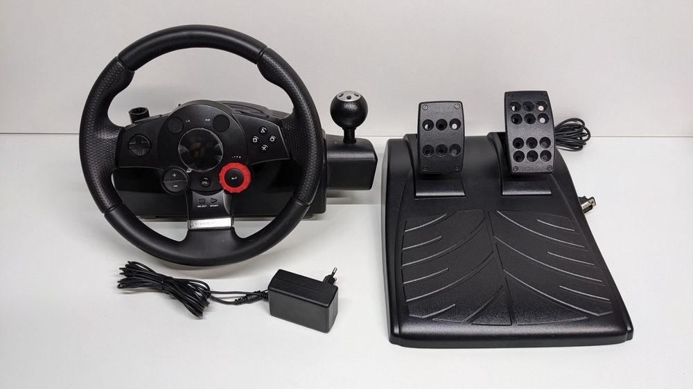 Logitech Driving Force GT Lenkrad (PS2, PS3, PC)