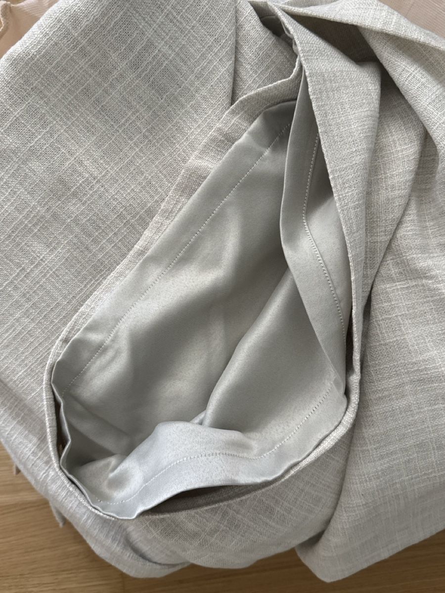 Tende: 1er pack wide blackout curtain beige – Nuovo (secondo la descrizione) da Zürich venduto da pau_sf2t 2