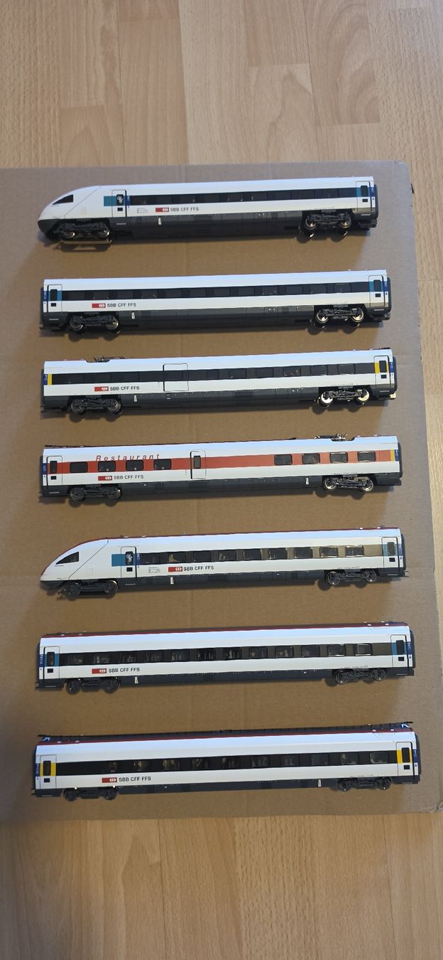 Roco Modelleisenbahnen: Roco ICN SBB Rabde 500 – Neu (gemäss Beschreibung) aus Bettlach von United83 1