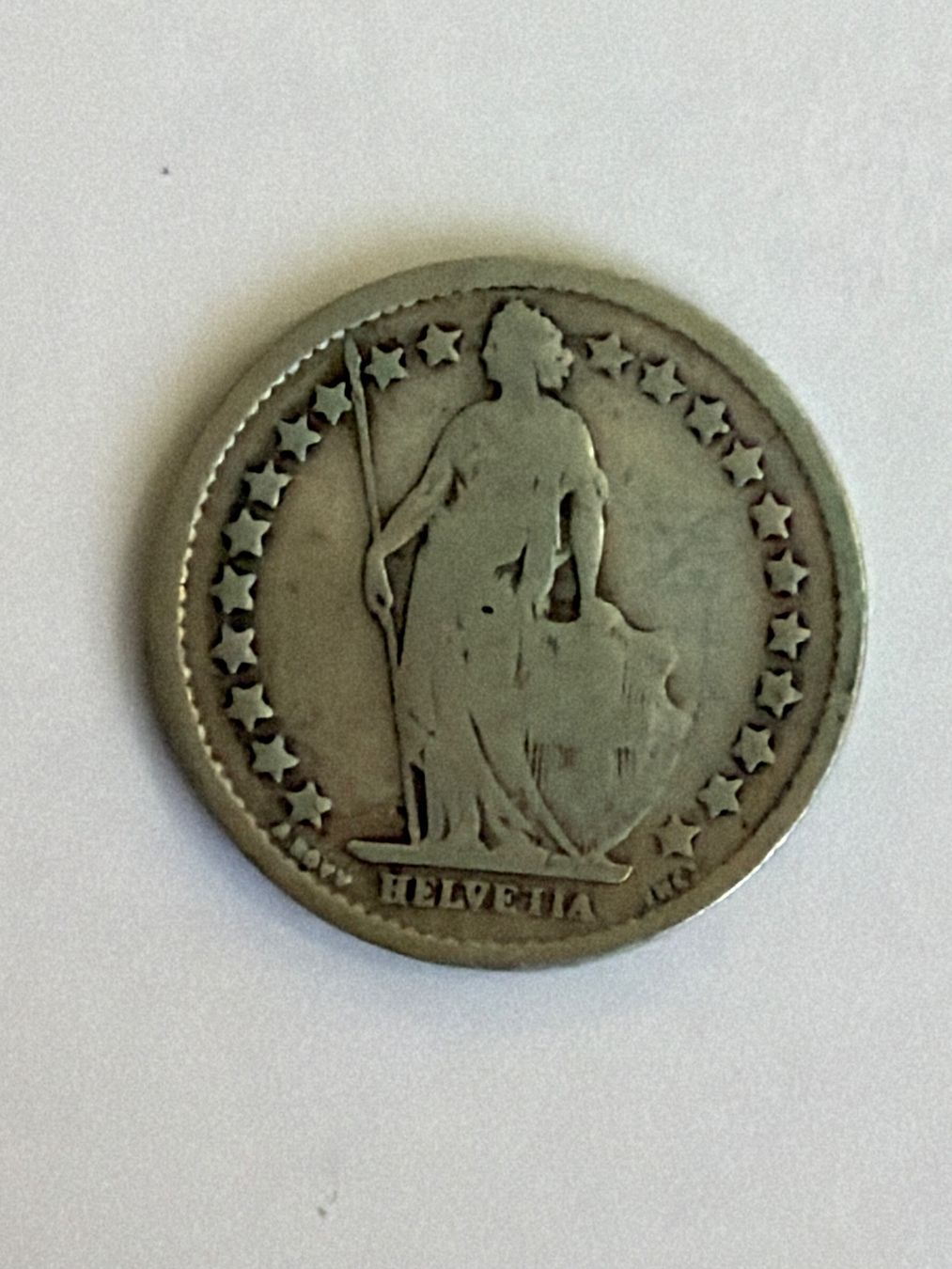 Alle Münzen: 0.50.- silber 1898 (77) – Gebraucht aus Bonstetten von juliestore 1