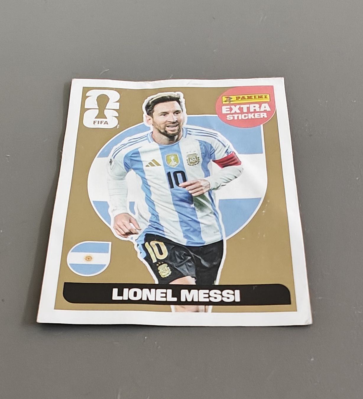Panini Carte collezionabili: Panini WM 2026 Extra Sticker Lionel Messi – Usato da Baar venduto da mic_rtb8