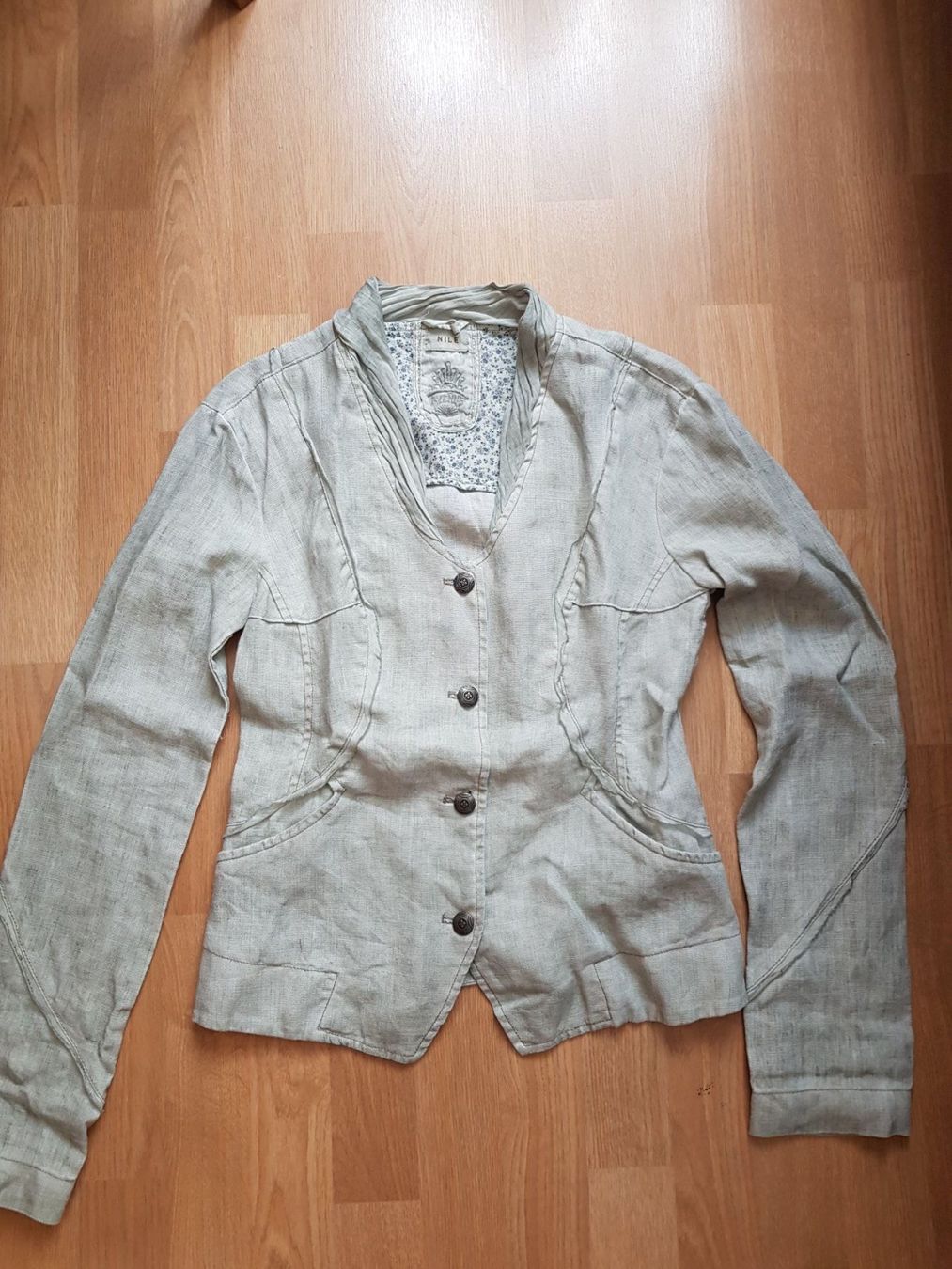 Nile Giacche: Nile Leinen Jacke Blazer Gr.S – Usato da Gwatt (Thun) venduto da umwelt-brocki