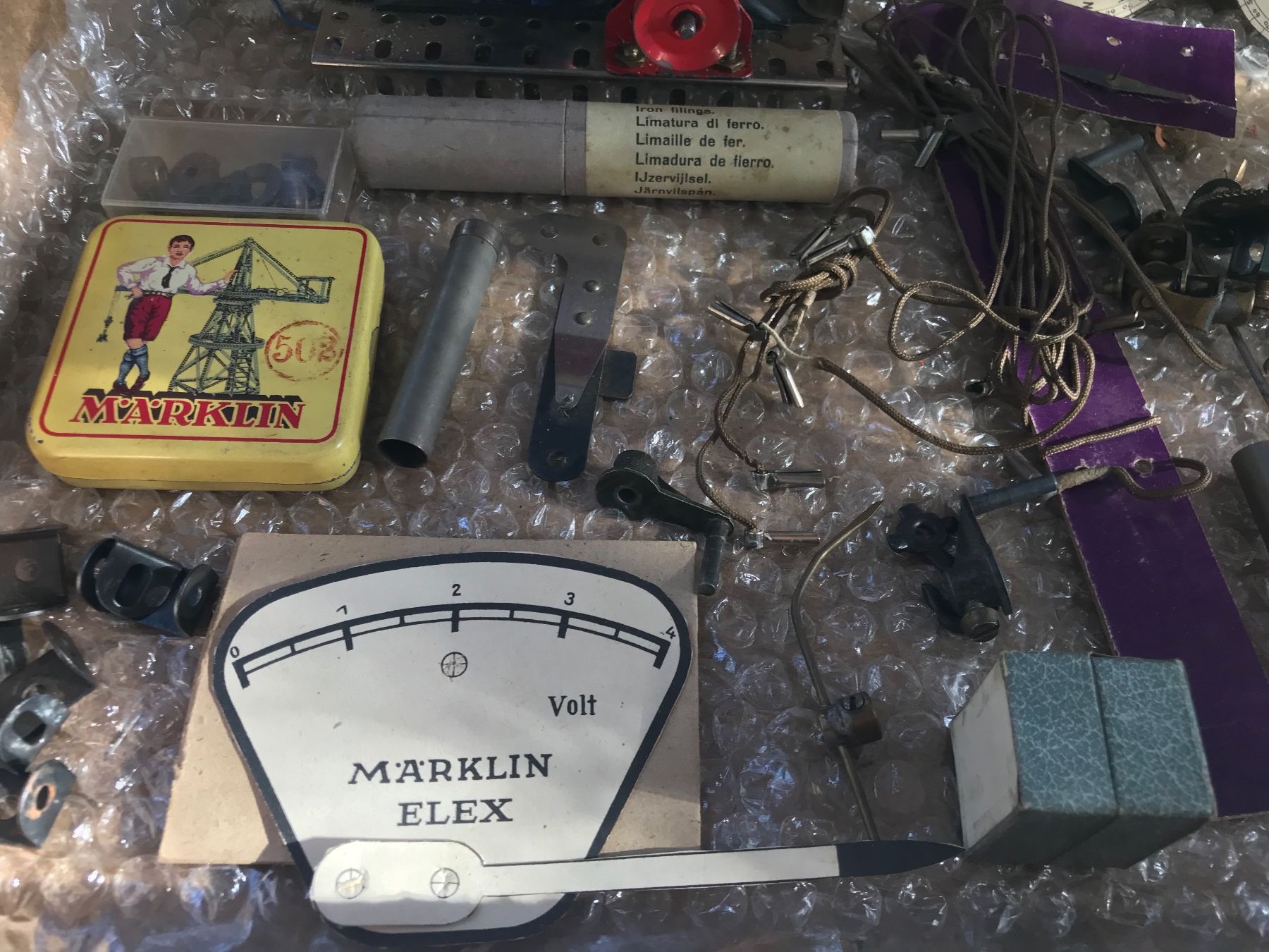 Kit di costruzioni: Märklin ELEX Experimentierkasten Antik Konvolut – Usato da Steffisburg venduto da Flueckiger120 2