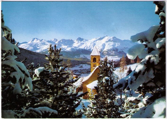 Cartoline postali: Pontresina – Usato da Binningen venduto da Mountainrider