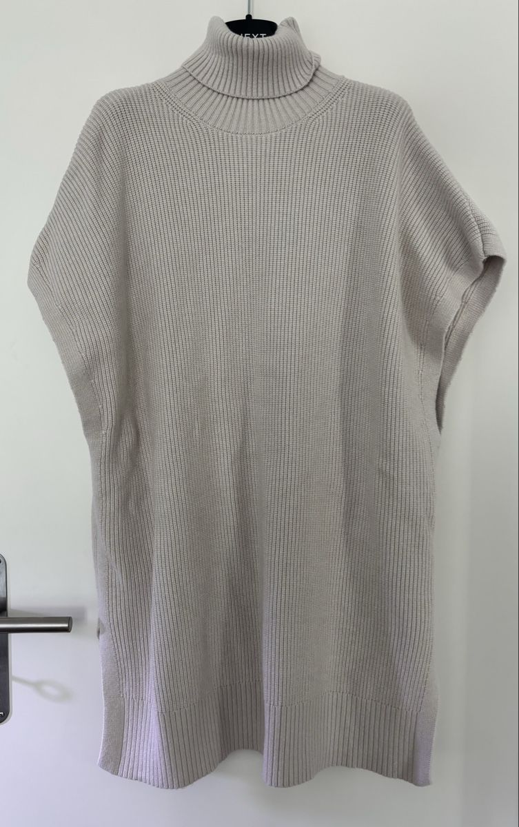Zara Gilet & Giacche senza maniche: Zara ärmelloser Rollkragenpullover beige Grösse L – Usato da Zürich venduto da cmiks