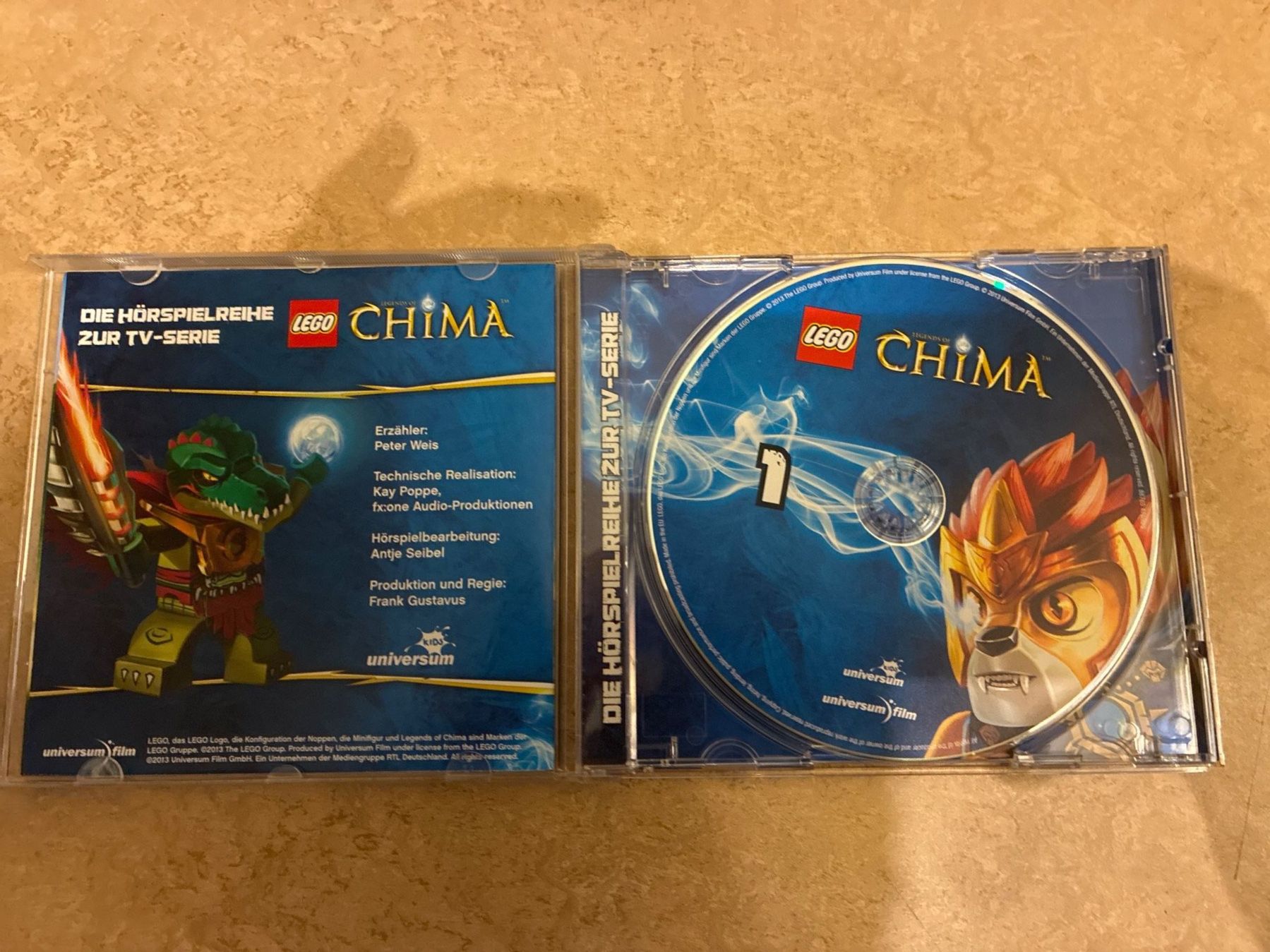 CD: Lego Chima CD 1 - Hörspiel – Usato da Guntershausen venduto da Gloominati 2