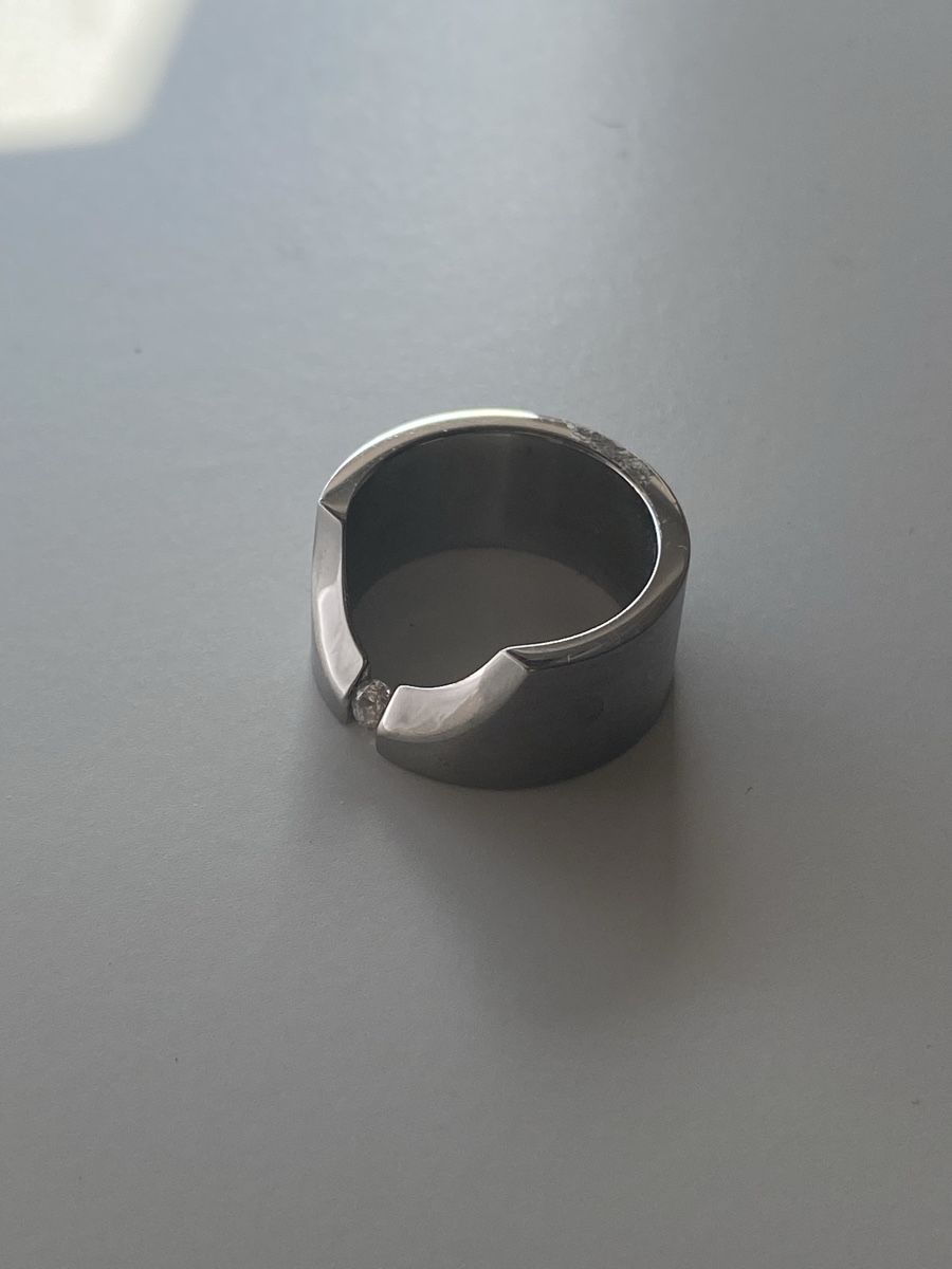 Anelli: Xenox Edelstahl Ring mit Edelstein – Nuovo (secondo la descrizione) da Givisiez venduto da sgu_k58r 2