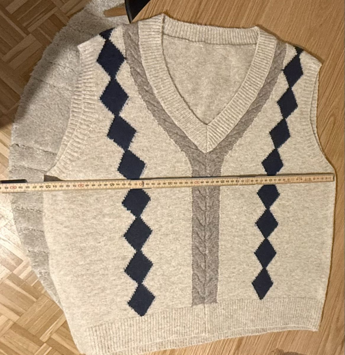 Gilet & Giacche senza maniche: Gilet sans manches vintage losanges – Nuovo e nell'imballaggio originale da Monthey venduto da iri_9pt5 3