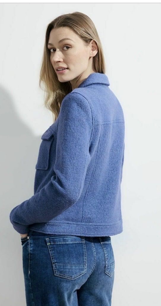 Cecil Giacche: Blau Damen wolle Jacke, Grösse L, Cecil – Usato da Stäfa venduto da gal_hl2w 3