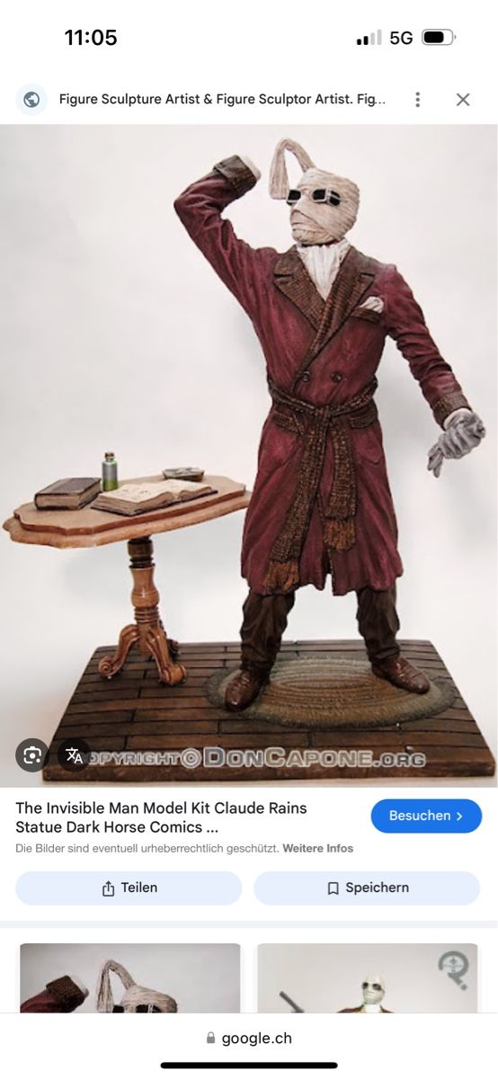 Kits de montage: The Invisible Man Modellbausatz Universal Monster – D'occasion à Schlieren par Moviepropde 3