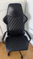 IKEA UTESPELARE Gamingstuhl – Schwarz/Blau – Bürostuhl