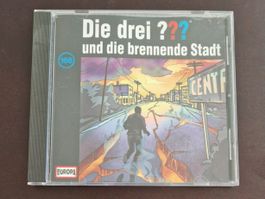 CD Die drei ??? und die brennende Stadt (Nr. 166)