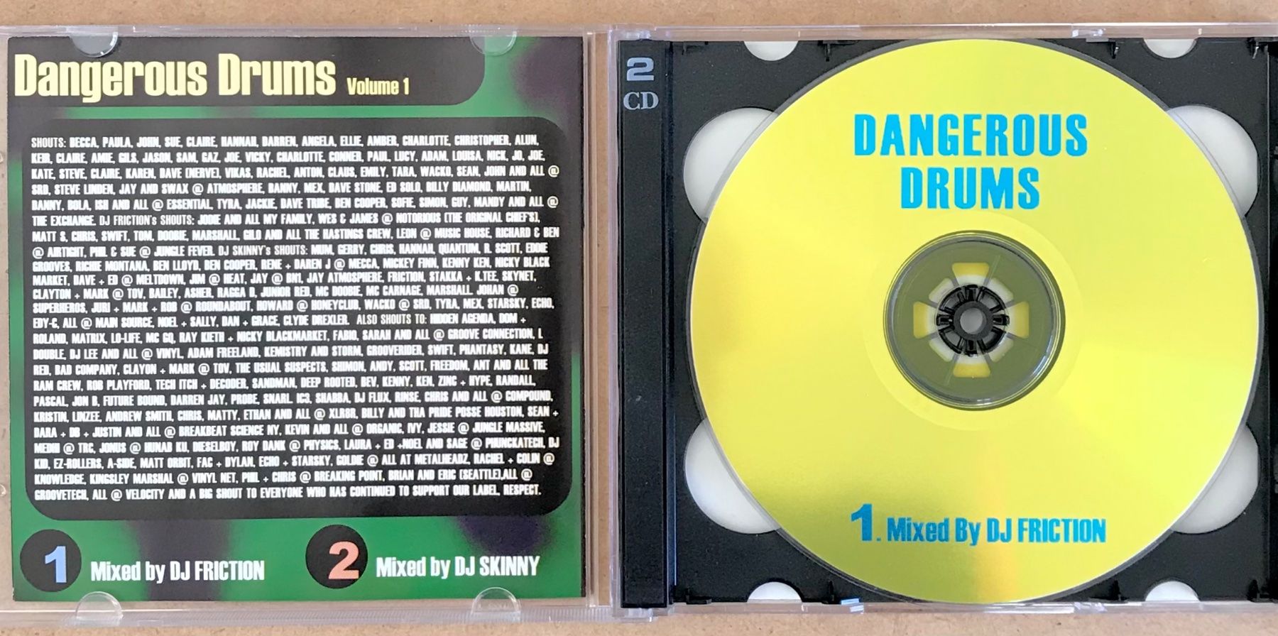 CDs: 2CD Dangerous Drums – D'occasion à Zürich par tomakomai 2