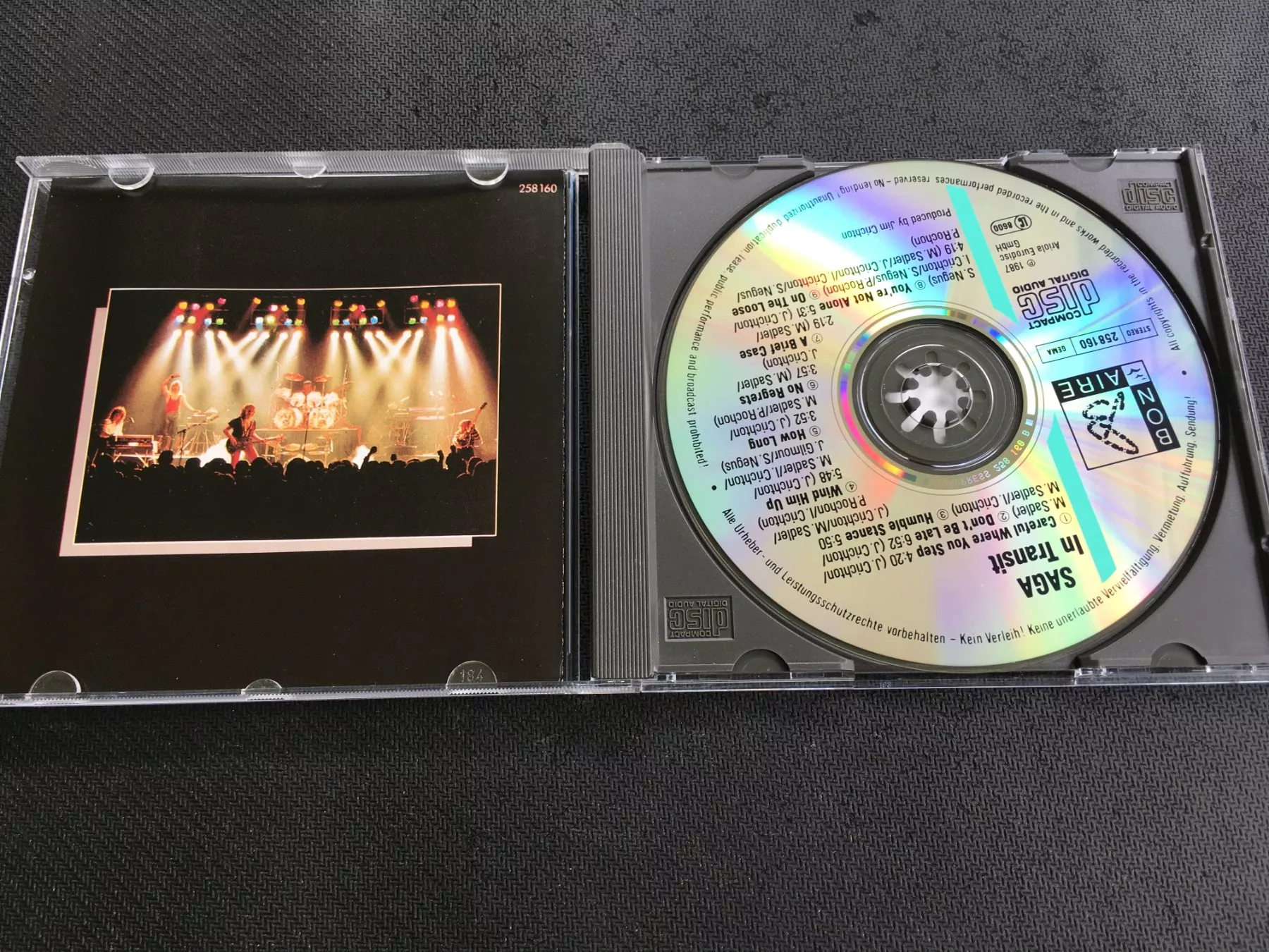 CD: Saga - In Transit -CD- – Usato da St.Gallen venduto da MedienJoe 1