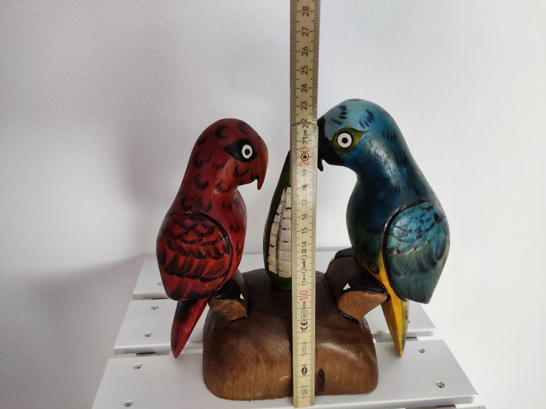 Statuette: Papageien Holzfigur – Usato da Chur venduto da Nisami 1