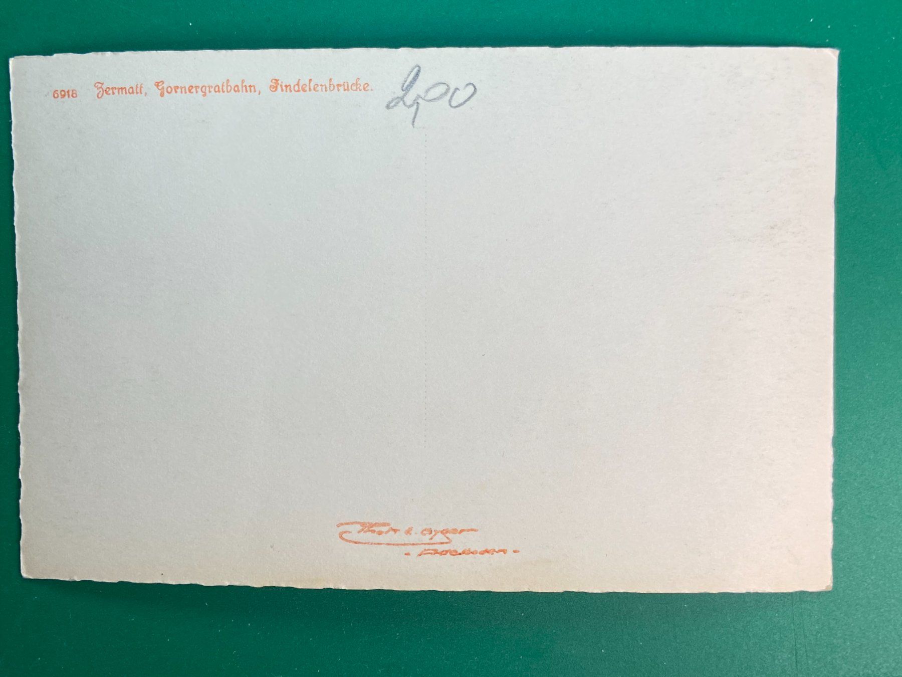 Cartes postales: Zermatt - Gornergratbahn – D'occasion à Steg VS par danwer74 1