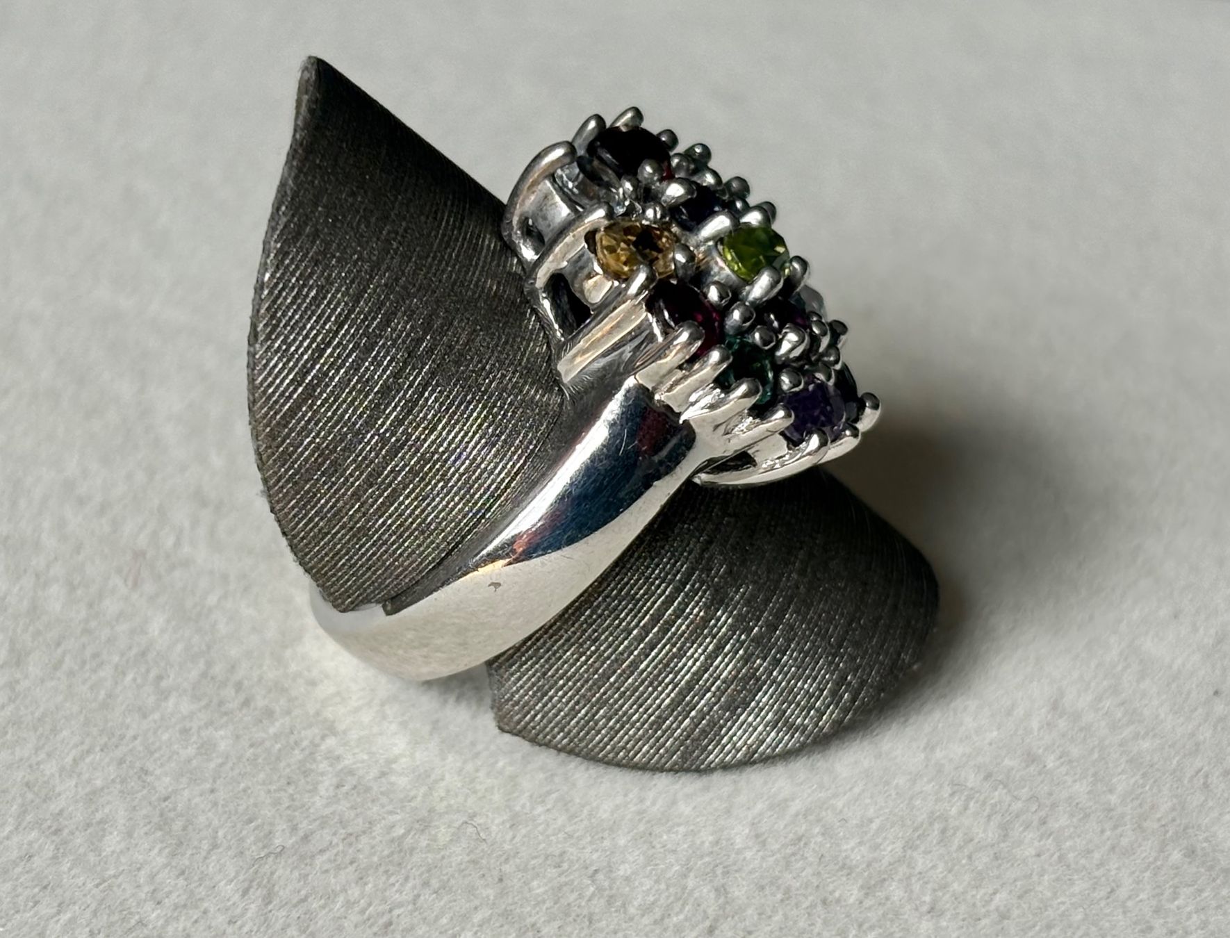 Anelli: Ring, Granat, Peridot, Citrin, Tansanit, Amethyst, Gr. 57 – Nuovo (secondo la descrizione) da Brugg AG venduto da lau_9rvy 3
