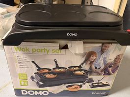 Wok Party Set mit 6 Pfännchen 