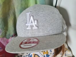 Los Angeles Dodgers Cap, New Era, 9FIFTY,  Kappe grau